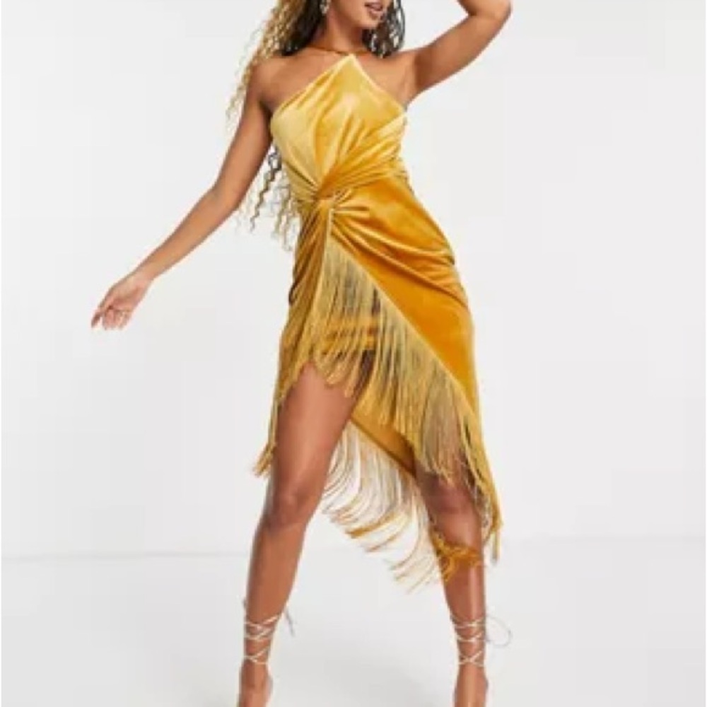 ASOS Fringe Dress NWT